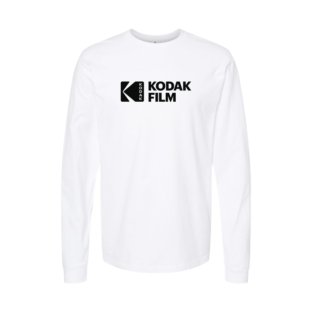 Men's Kodak Motion Picture Film Logo Long Sleeve T-Shirt