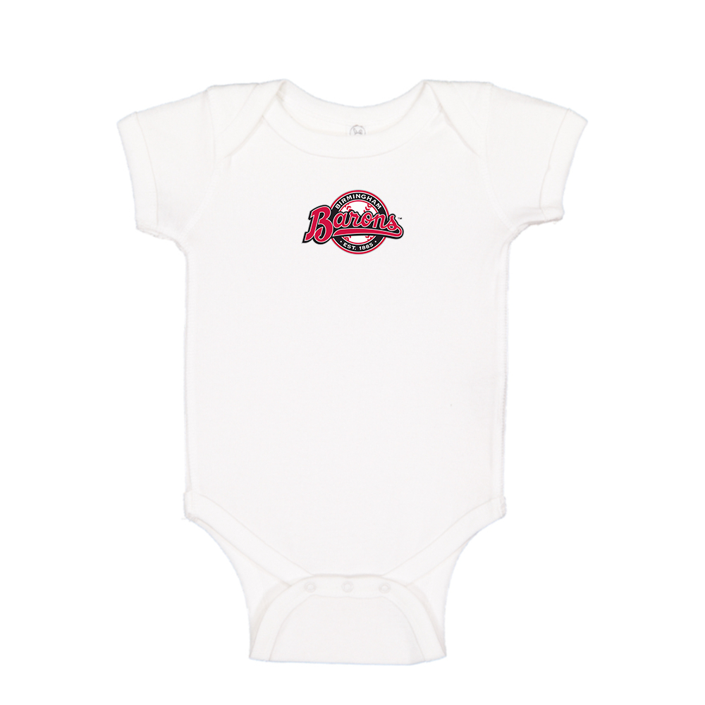 Birmingham Barons Logo Baby Romper Onesie