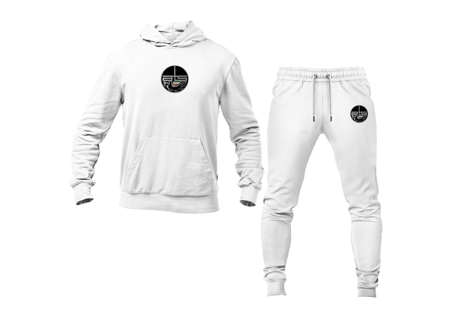 Men's Automobili Turismo e Sport Logo Hoodie Joggers Set