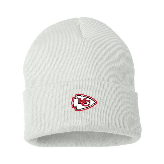 KC Chiefs Logo Beanie Hat