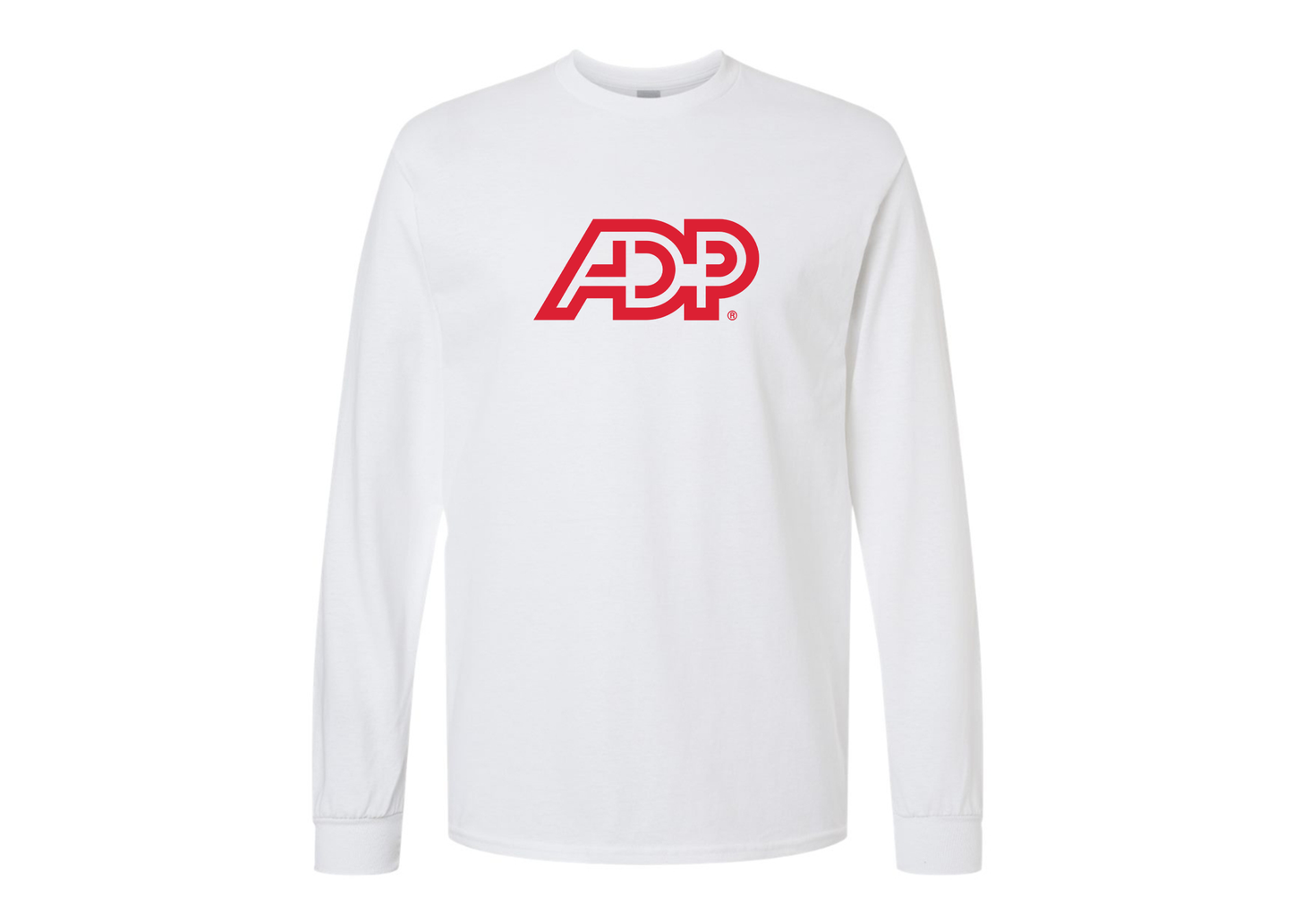 Men's ADP Logo Gildan Heavy Cotton Long Sleeve T-Shirt