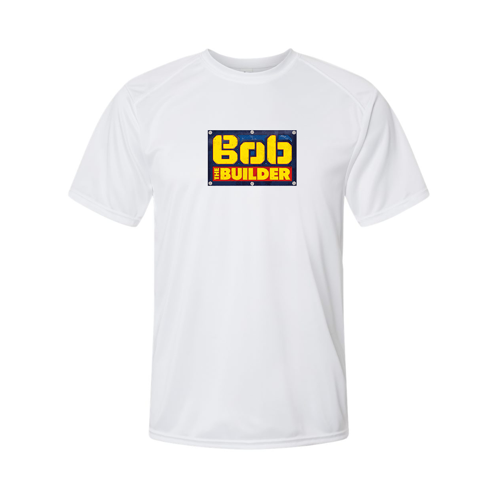 Men's Bob the Builder Logo Polyester T-Shirt