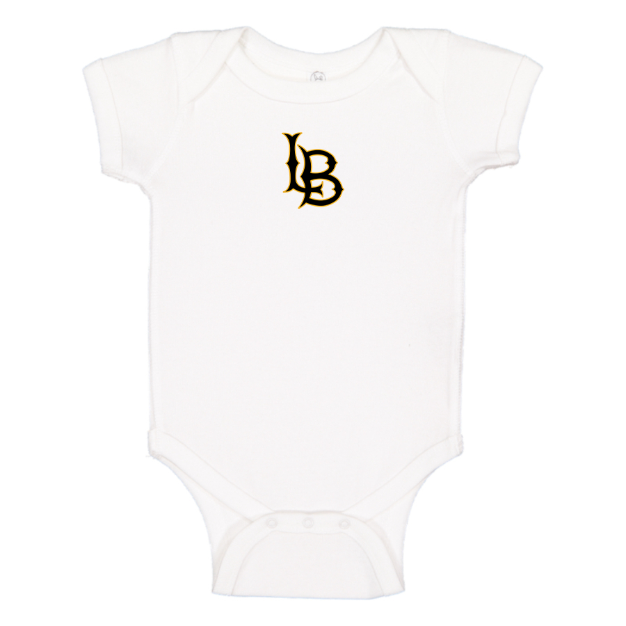 Long Beach State 49ers Logo Baby Romper Onesie
