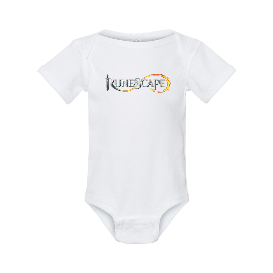 Runescape Logo Rabbit Skins Infant Baby Rib Bodysuit
