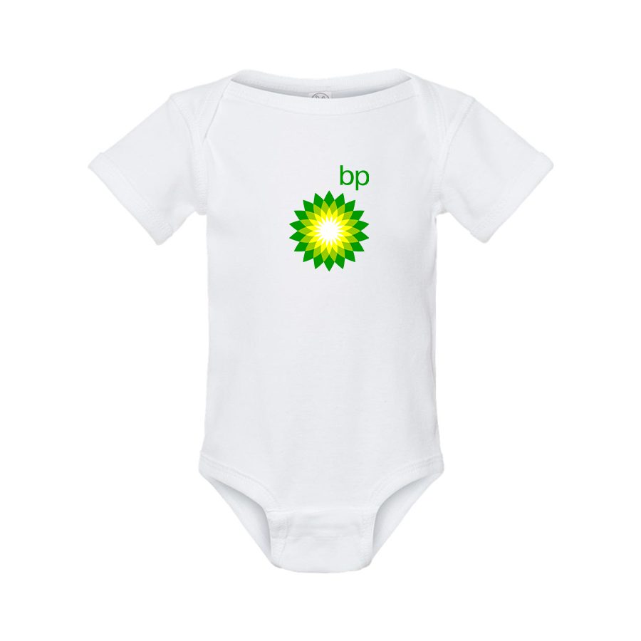 BP Oil Logo Rabbit Skins Infant Baby Rib Bodysuit