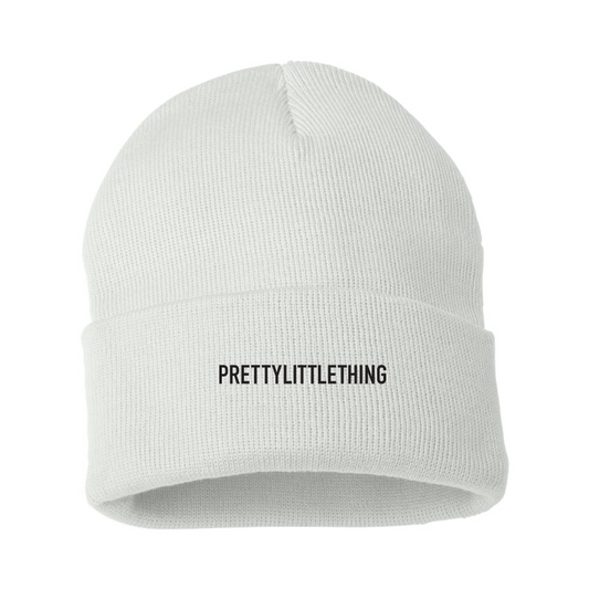 Pretty Little Thing Logo Beanie Hat