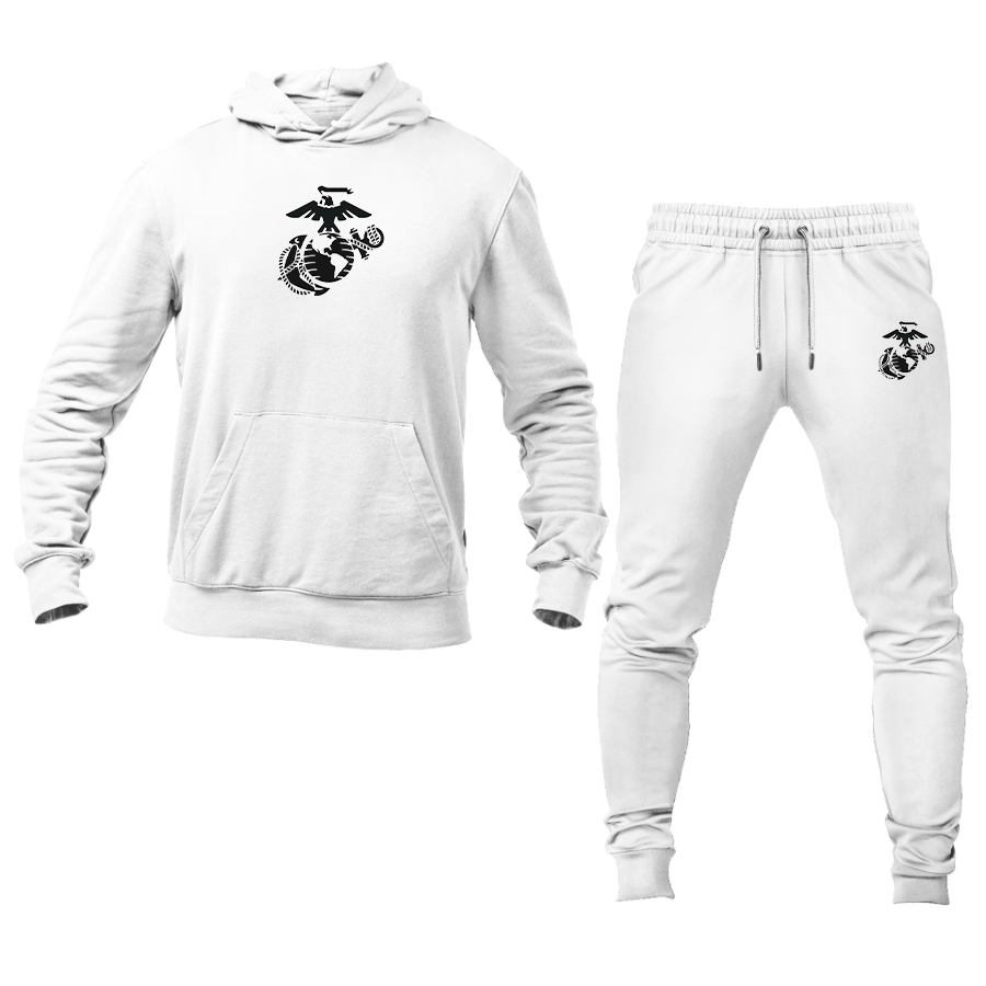 Men's USMC Symbol Hoodie Joggers Set