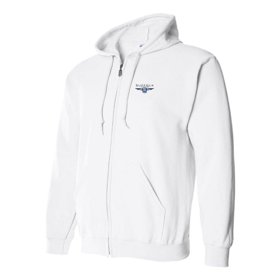Men's Suffolk Sportscars Logo Zipper Hoodie