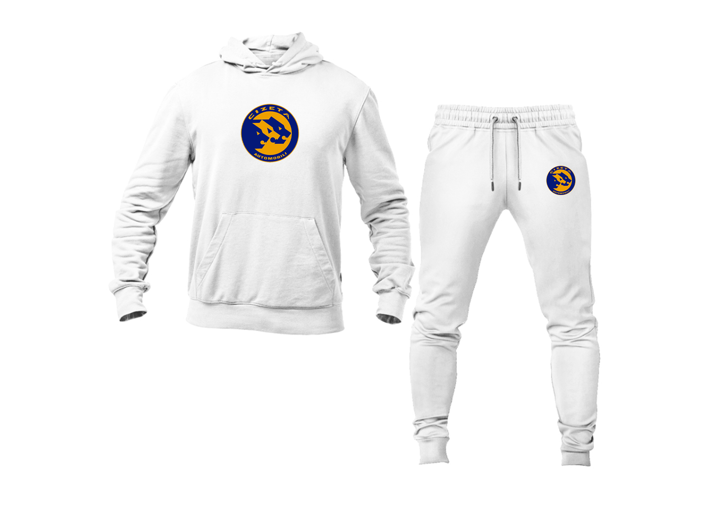 Men's Cizeta Logo Hoodie Joggers Set