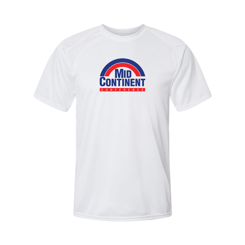 Men's Mid Continent Conference Logo Polyester T-Shirt