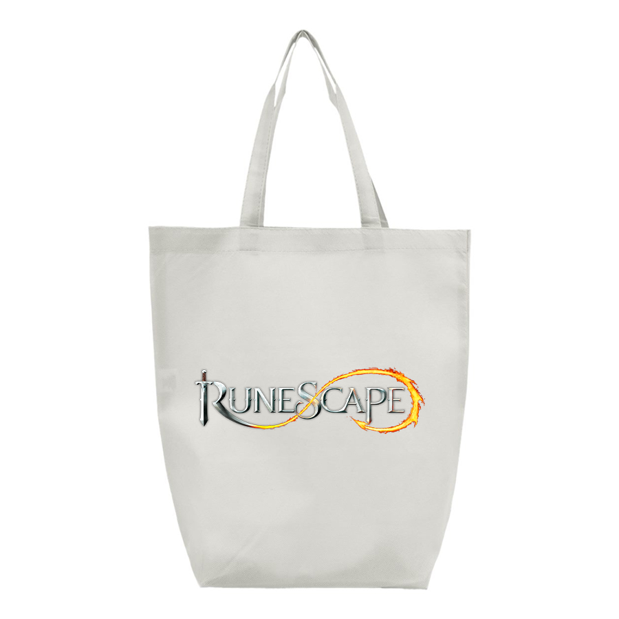Runescape Logo Q-Tees Non-Woven Gusset Bottom Tote