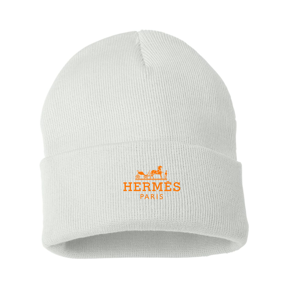 Hermès Logo Beanie Hat