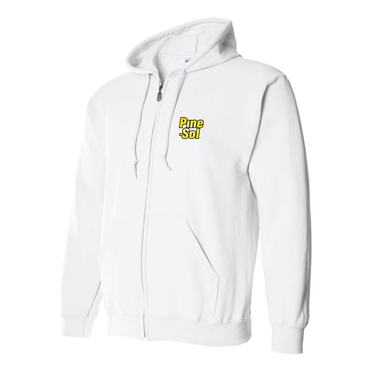 Men's Pine Sol Logo Zipper Hoodie