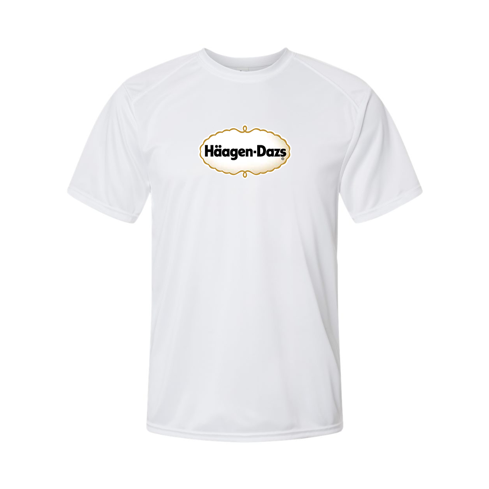 Men's Haagen Dazs Logo Polyester T-Shirt