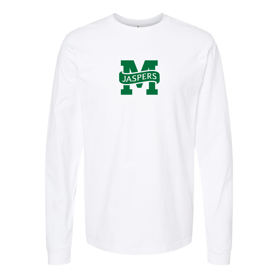 Men's Manhattan Jaspers Logo Long Sleeve T-Shirt