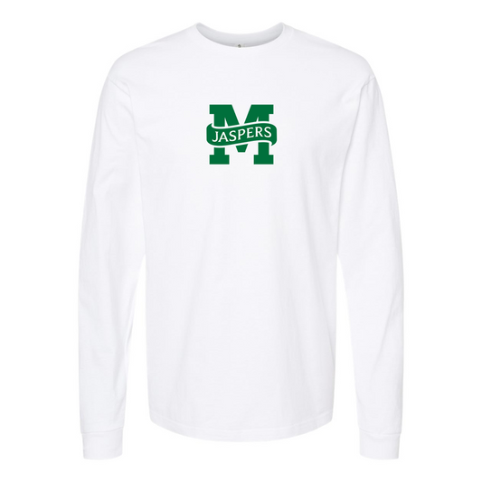 Men's Manhattan Jaspers Logo Long Sleeve T-Shirt