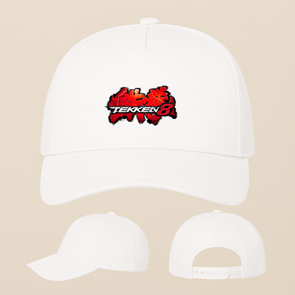 Tekken 8 Game PS5 Five Panel Twill Snapback Cap