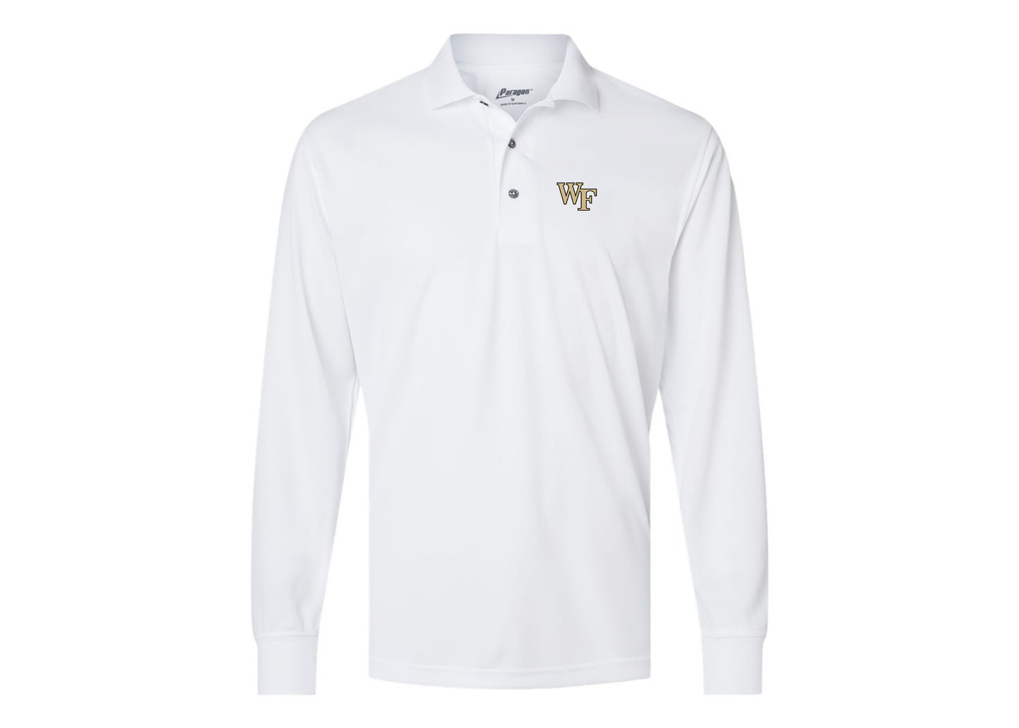 Men's Wake Forest Demon Deacons Paragon Prescott Long Sleeve Polo