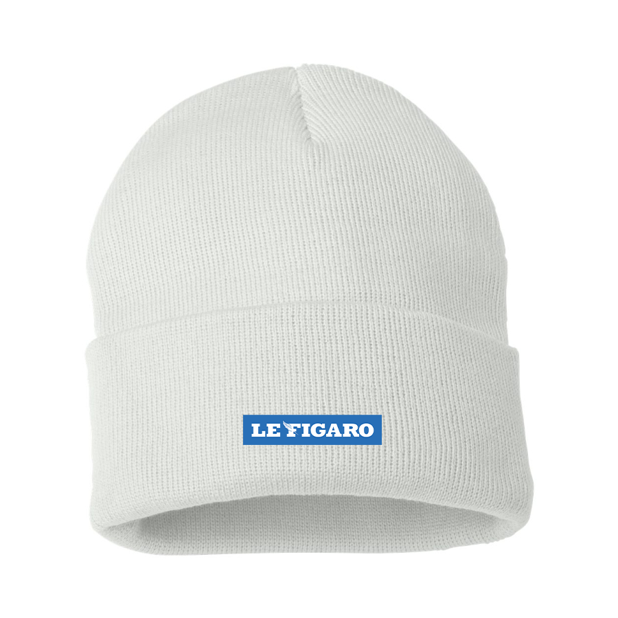 Le Figaro Logo Beanie Hat