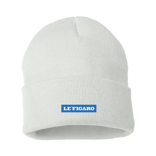 Le Figaro Logo Beanie Hat