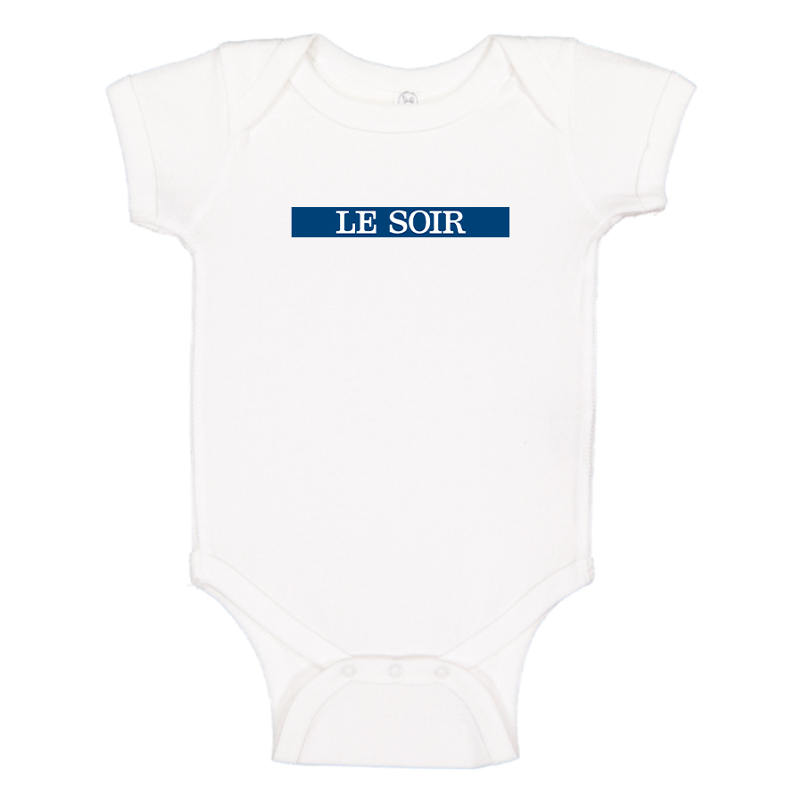 Le soir Logo Baby Romper Onesie