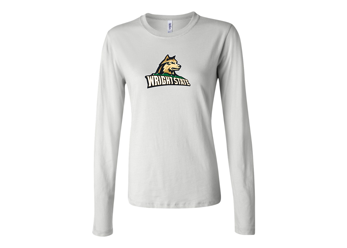 BELLA CANVAS Women’s Wright State Raiders Jersey Long Sleeve Tee