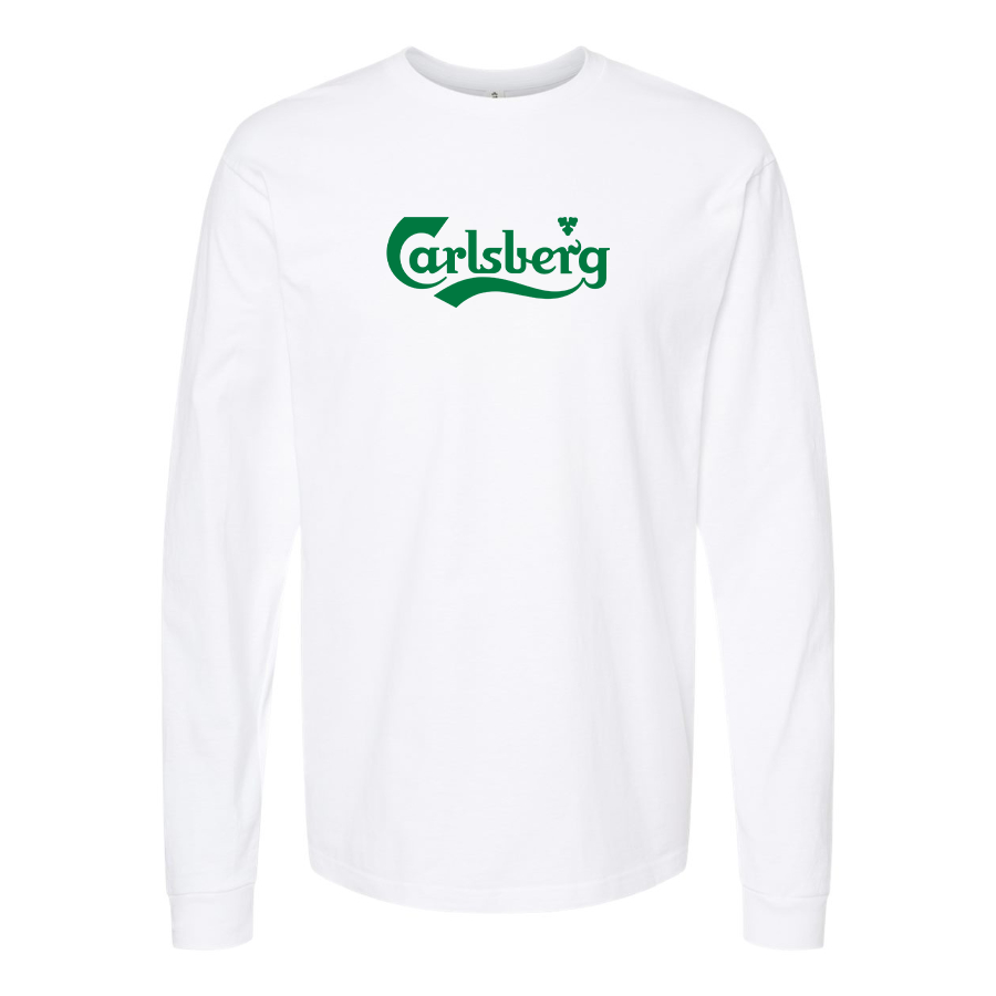 Men's Carlsbery Logo Long Sleeve T-Shirt