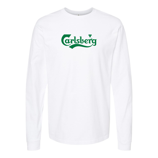 Men's Carlsbery Logo Long Sleeve T-Shirt