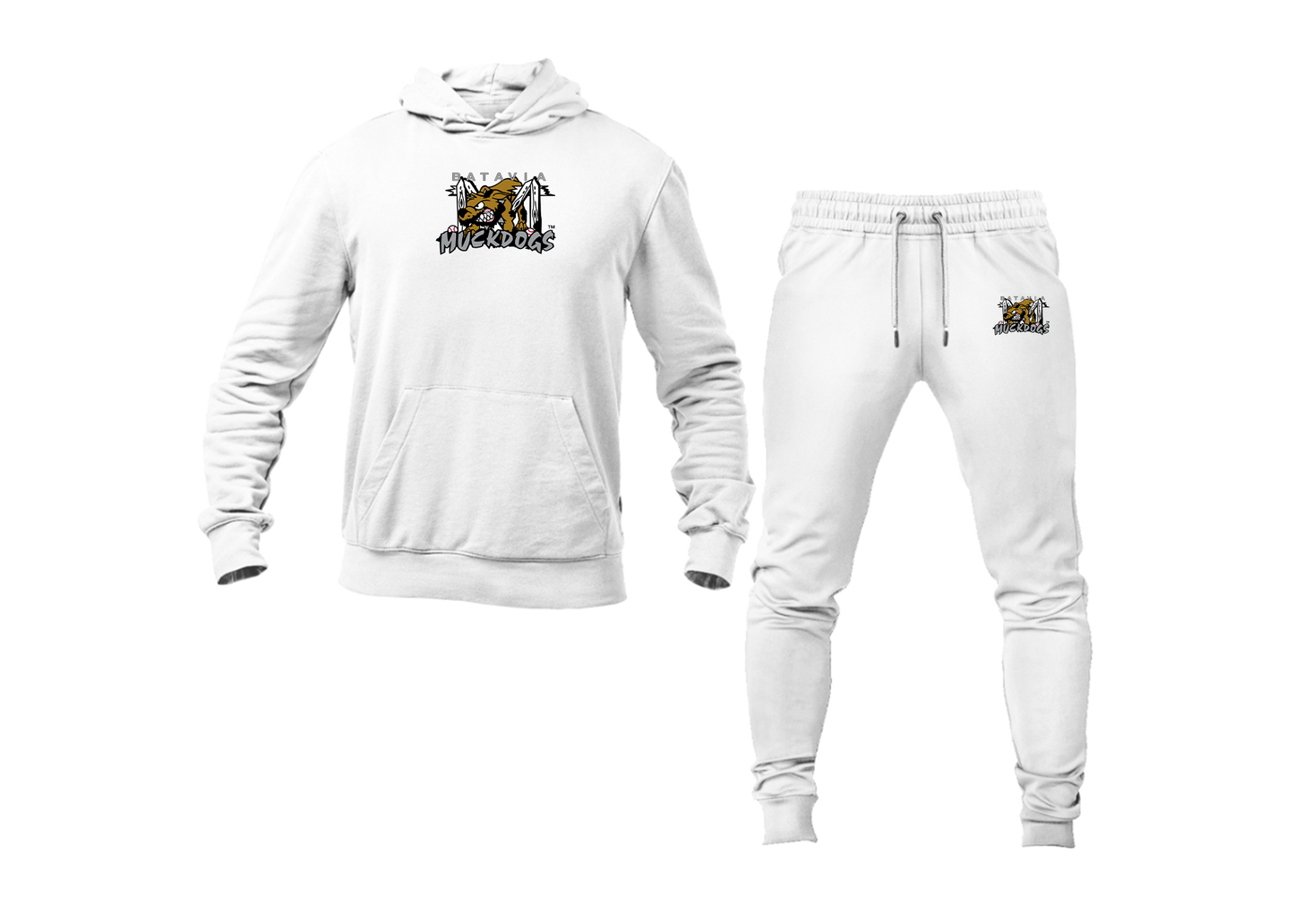 Men's Batavia  Muckdogs Logo Hoodie Joggers Set