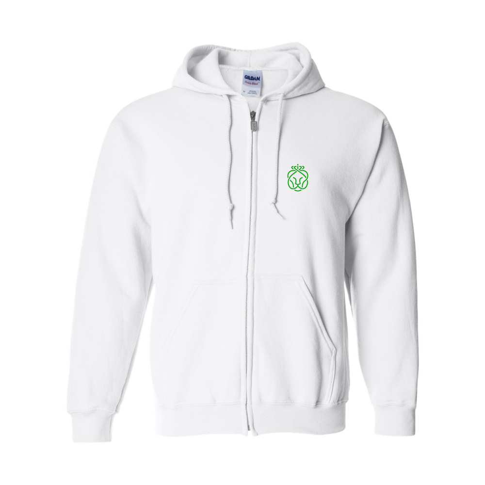 Men's Ahold Delhaize Symbol Gildan  Heavy Blend Full Zip Hooded Sweatshirt