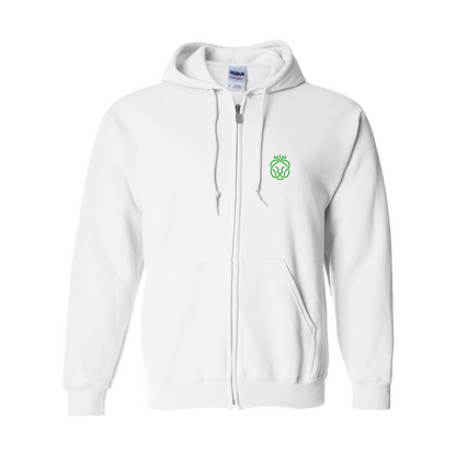 Men's Ahold Delhaize Symbol Gildan  Heavy Blend Full Zip Hooded Sweatshirt