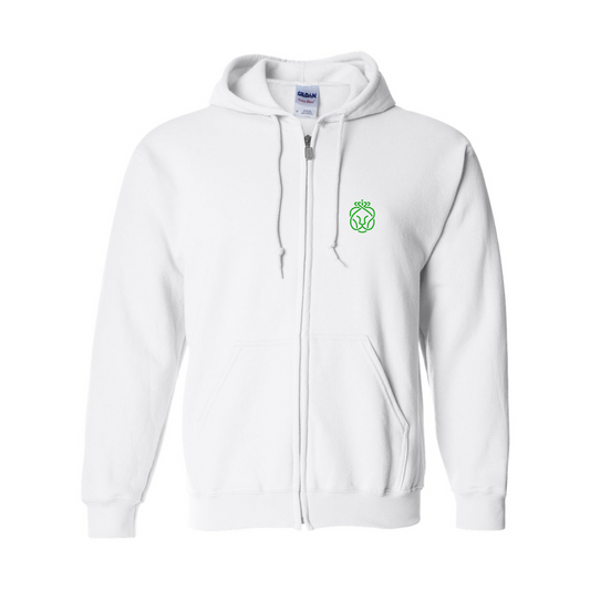 Men's Ahold Delhaize Symbol Gildan  Heavy Blend Full Zip Hooded Sweatshirt