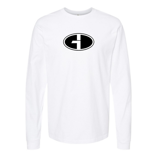 Youth Gardner Douglas Logo Cotton Long Sleeve T-Shirt