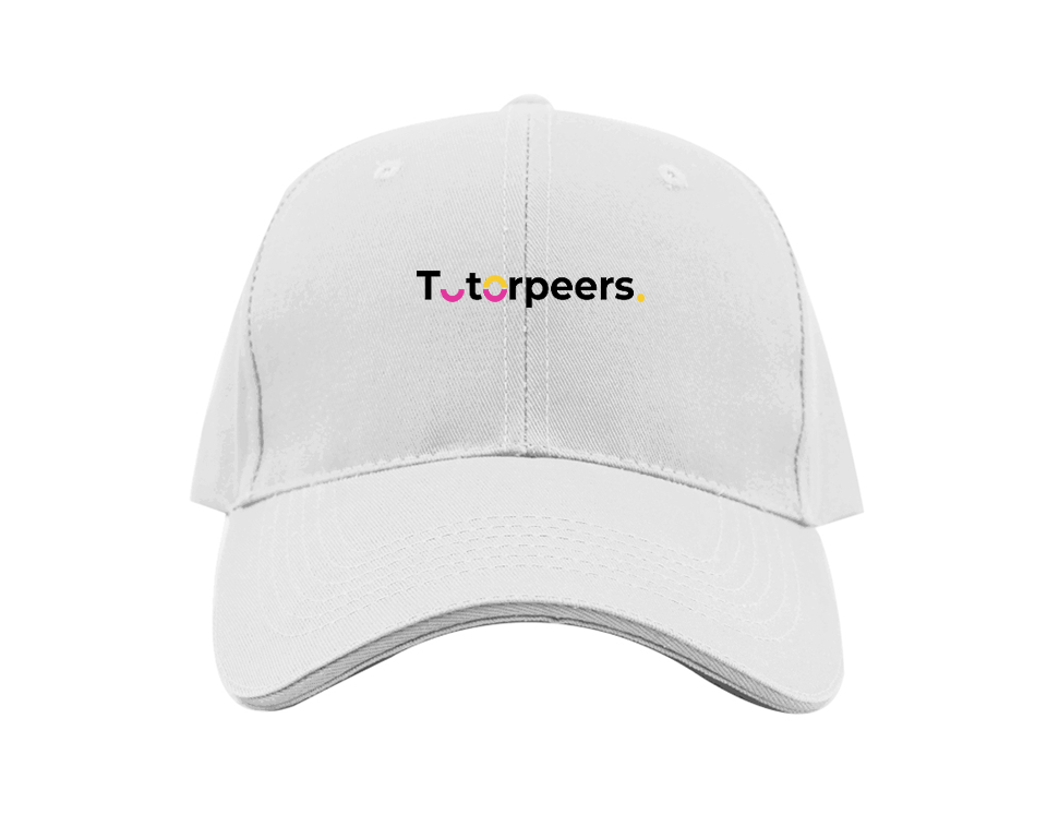 Tutorpeers Logo Dad Baseball Cap Hat