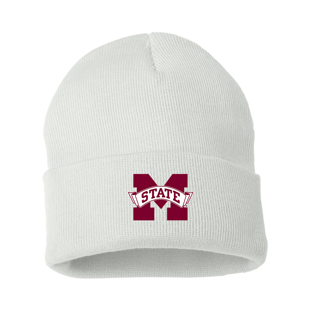 Mississippi State Bulldogs Logo Beanie Hat