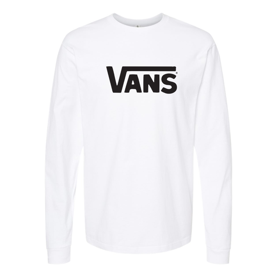 Men's Vans Logo Long Sleeve T-Shirt