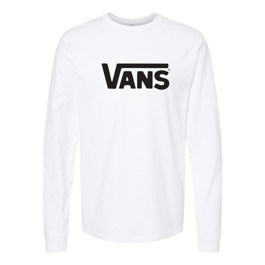 Men's Vans Logo Long Sleeve T-Shirt