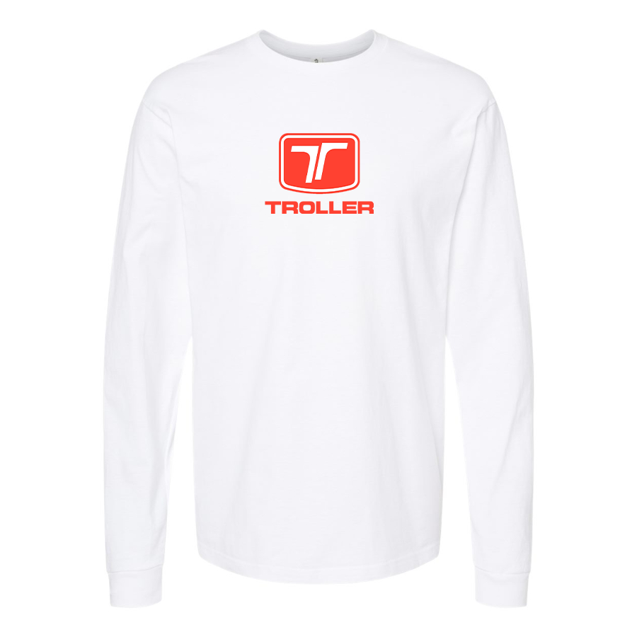 Youth Troller Logo Cotton Long Sleeve T-Shirt