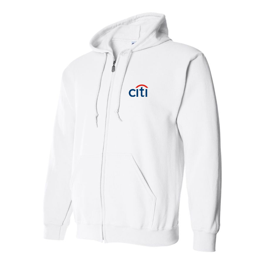 Men's Citi logo Zipper Hoodie