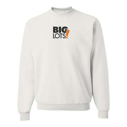 Men's Big Lots Logo  JERZEES NuBlend Crewneck Sweatshirt