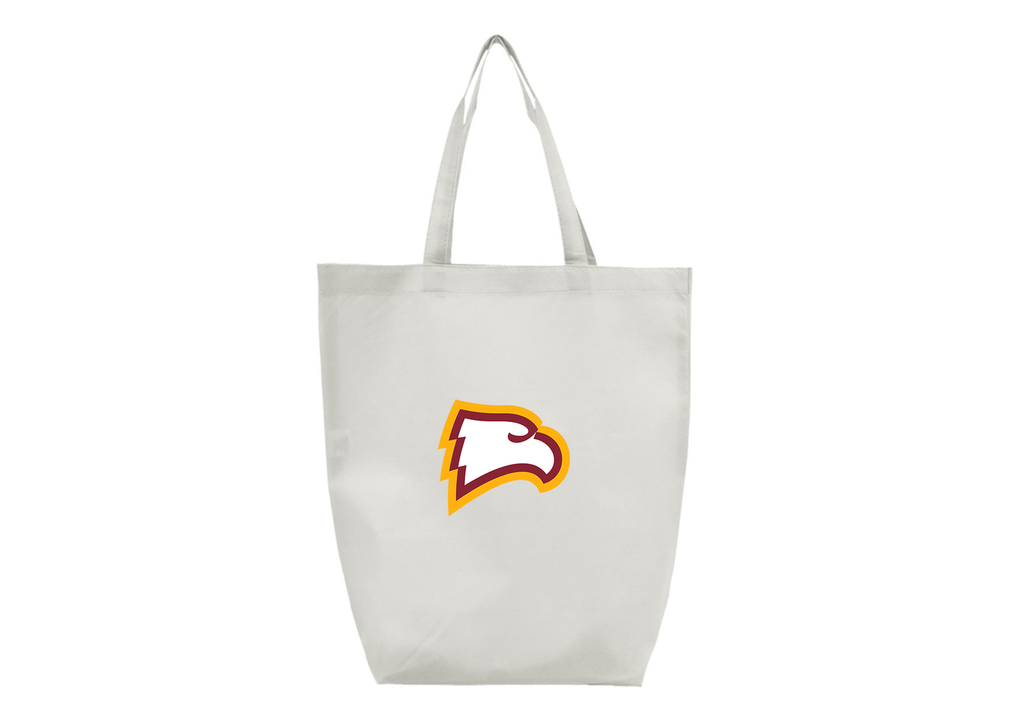 Winthrop Eagles Q-Tees Non-Woven Gusset Bottom Tote