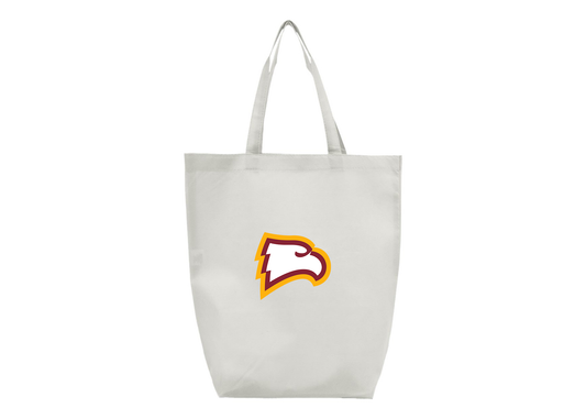 Winthrop Eagles Q-Tees Non-Woven Gusset Bottom Tote