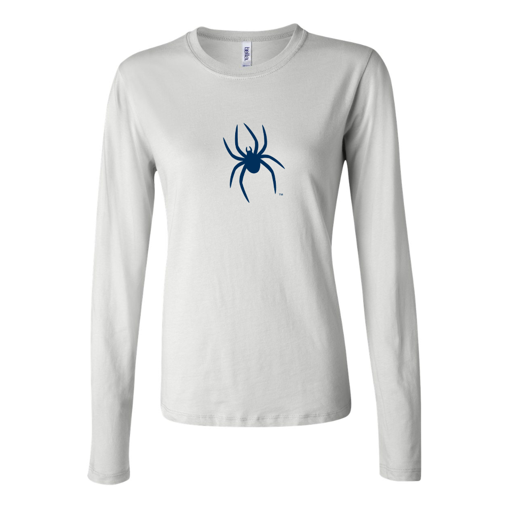 BELLA CANVAS Women’s Richmond Spiders Logo Jersey Long Sleeve Tee