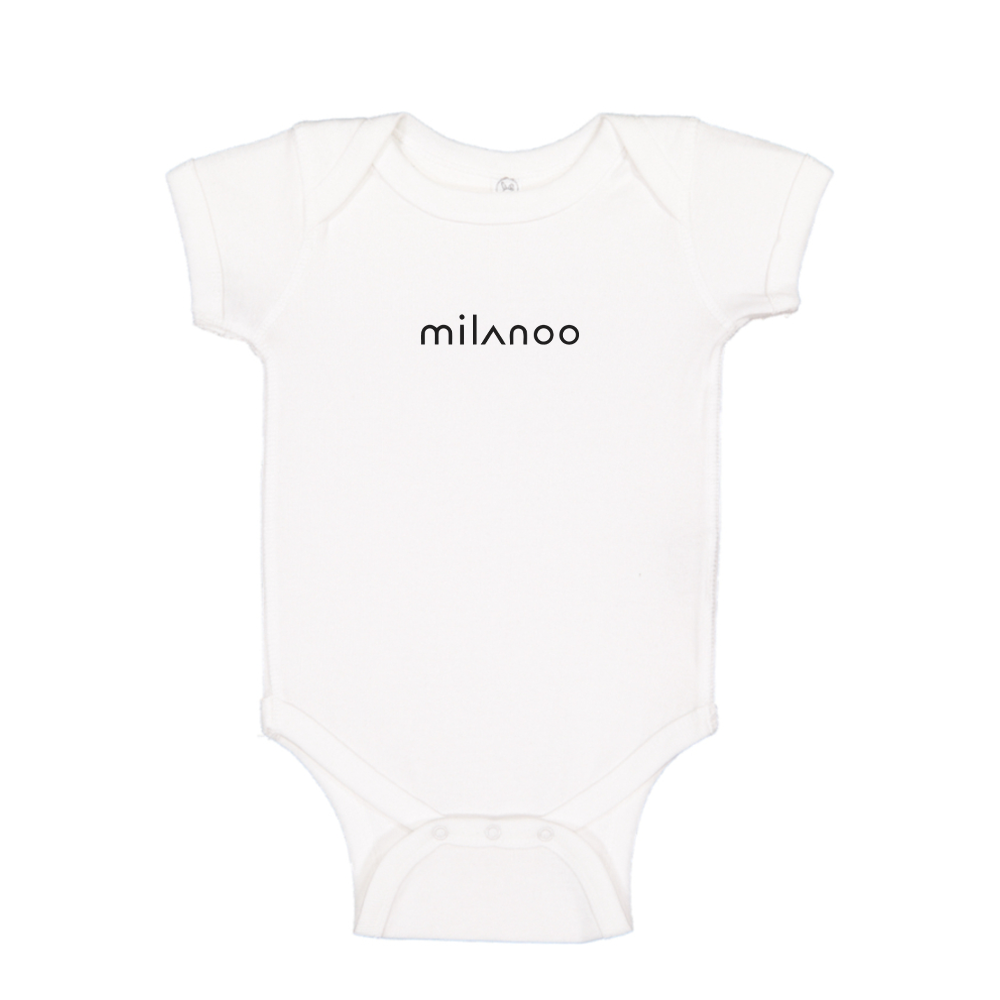 Milanoo Logo Baby Romper Onesie