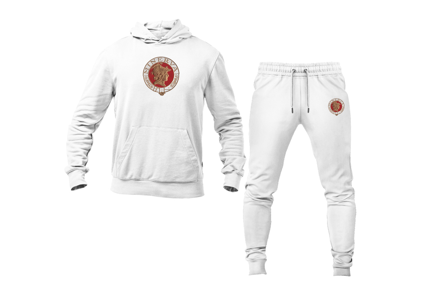Men's Minerva Cars Logo Hoodie Joggers Set