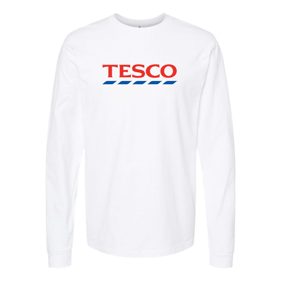 Men's Tesco Logo Long Sleeve T-Shirt