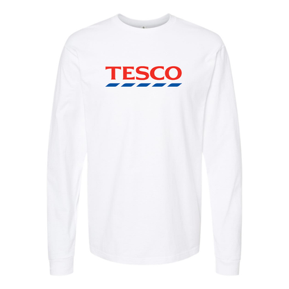 Men's Tesco Logo Long Sleeve T-Shirt