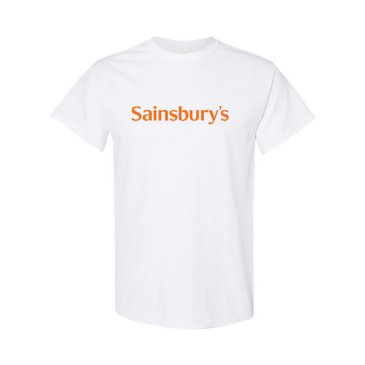 Men's Sainsbury_s Logo Cotton T-Shirt