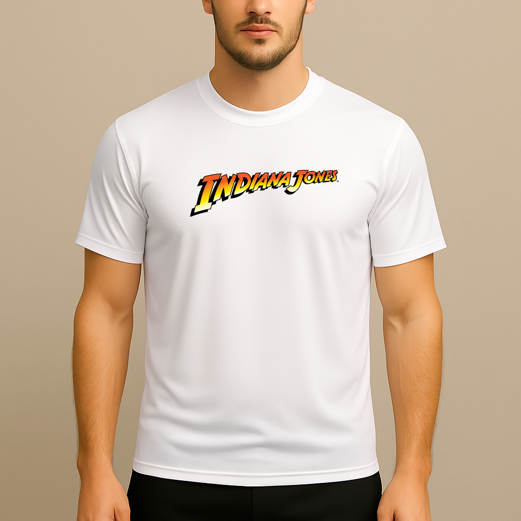 Men's Indiana Jones Movie Polyester T-Shirt