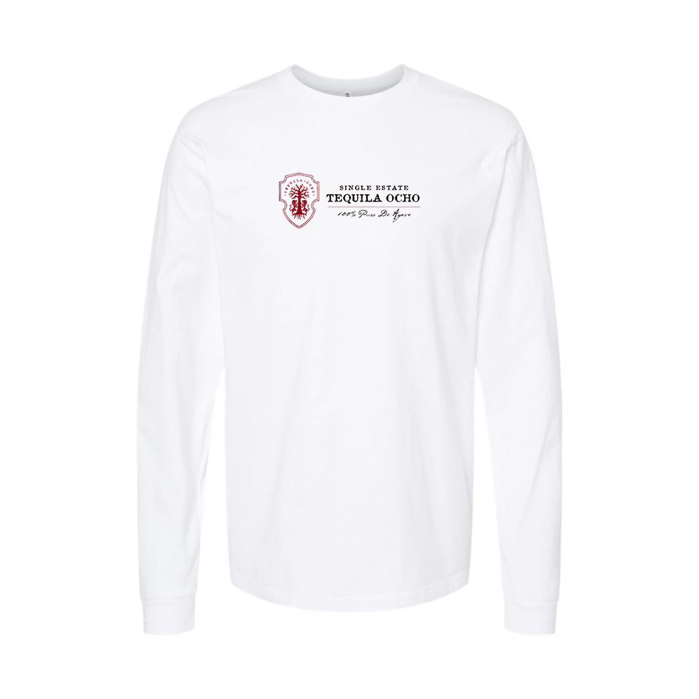 Men's Tequila Ocho Logo Long Sleeve T-Shirt
